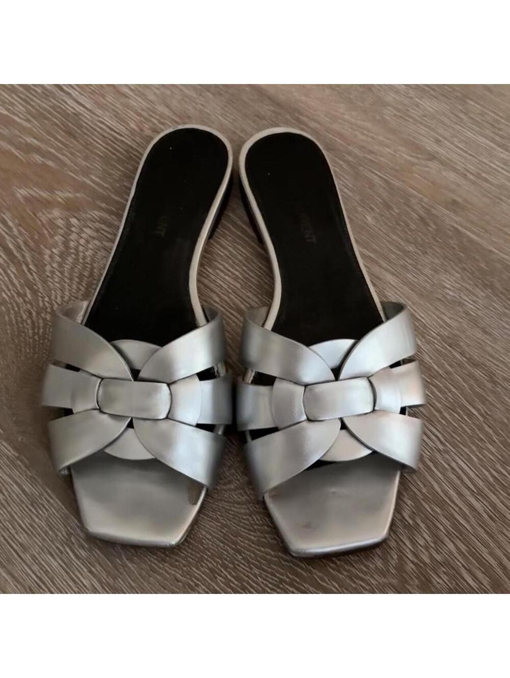 YSL tribute leather sandals